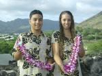 Hawaiian Lei Greetings at the Kona Airport